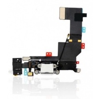 iPhone 5S Charging Port Flex Cable (Silver)