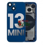 iPhone 13 Mini Pulled Mid-Frame Housing with Parts No Battery (Blue)
