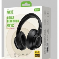 Wave WA-176 Noise Reducttion ANC Wireless Headset (Black) -AY