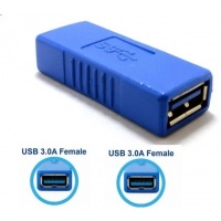 USB 3.0 Female To Female Adapter Computer Data High-speed Transmission USB-A to USB-A -K