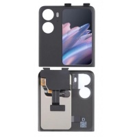 Oppo Find N2 Flip Secondary LCD Display With Digitizer (Black)