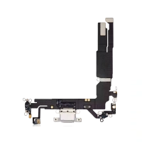 iPhone 16 Charging Port Flex Cable (White)