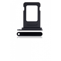 Sim Card Tray Compatible For iPhone 15 / 15 Plus (Black) -U
