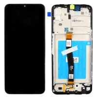 Samsung Galaxy A22 5G (A226B) service pack LCD Display Assembly with Frame (Black)