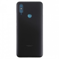 Xiaomi Mi A2 Lite Back Cover With Camera Glass Lens (Black)