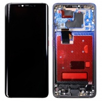 Huawei Mate 20 Pro OEM LCD Display Assembly With Frame + Battery (Twilight)