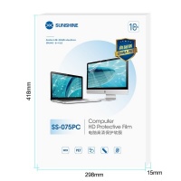 Sunshine SS-075PC 16 inch Computer Glass Hydrogel Film (10 pcs)