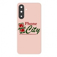 Samsung Galaxy A56 Back Cover With camera Glass Lens - Purple