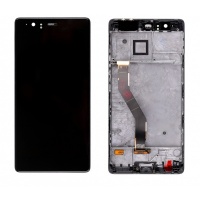 Huawei P9 Plus LCD Display Assembly With Frame (Black)