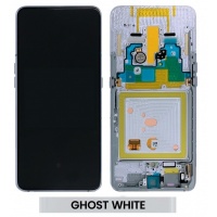 Samsung Galaxy A80 (A805) LCD Display Assembly With Frame (Ghost White)