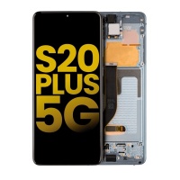 Samsung Galaxy S20 Plus (SM-G985) Pulled LCD Display Assembly With Frame (Light Blue)