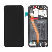 Huawei P Smart Plus (INE-LX1) Service pack LCD Display Assembly With Frame + Battery (Black)
