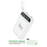 Wave Power Bank 5000 mAh - WA921 - Black