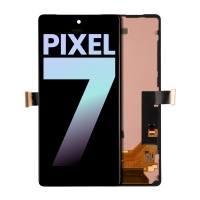 Google Pixel 7 Orginal LCD Display Assembly with Frame +Fingerprint Sensor Flex (Black)