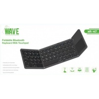 Wave WA-417 Universal Foldable Bluetooth keyboard with Tuch pad 