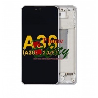 Samsung Galaxy A26 5G (SM-A266)) service pack LCD Display Assembly With Frame (White)