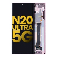 Samsung Galaxy Note 20 Ultra 5G (N985F) Service Pack LCD Display Assembly With Frame ( Bronze )