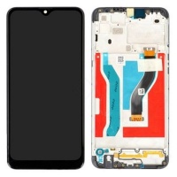 Samsung Galaxy A10s Original LCD Display Assembly With Frame (Black)