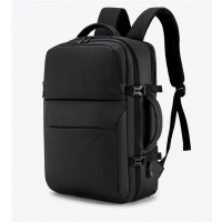 Wave WA-244 Multi-functional Backpack Men's Bag (Black) - AS