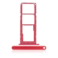 Samsung Galaxy A02S (A025) Sim Card Tray (Red) - L