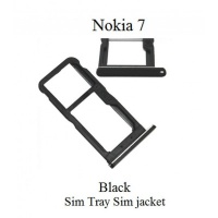 Nokia 7 Sim Card Tray (Black)