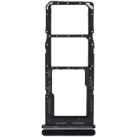 Samsung Galaxy A04S (A047F) Dual Sim Card Tray (Black) - U