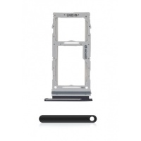 Samsung Galaxy S20 (SM-G980F) Dual Sim Card Tray (Black) - C