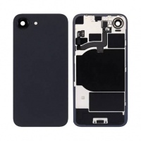 Back Glass Replacement For iPhone 16e With Steel Plate + NFC - Black
