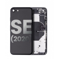 Apple iPhone SE 2020 Pulled Mid-Frame Housing with Parts No Batery (Black)