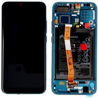 Huawei Honor 10 Service pack LCD Display Assembly With Frame Inc. Battery (Green)