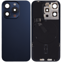 Apple iPhone 15 Pro Pulled Back Glass With Steel Plate+Magnet+NFC - Blue Titanium