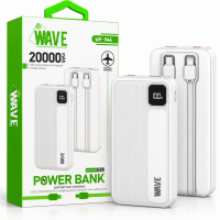 Wave WA-346 Powerbank 20000mAh – 22.5W Fast Charging (White)
