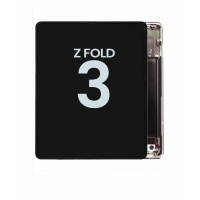 Samsung Galaxy Z Fold3 5G Pulled Inner LCD Display With Frame (Black)(B-Grade)
