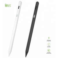 Wave Universele Stylus Pen For iPad / Tablet / Smartphones (WA-275) Black & White - Black