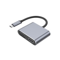 4-in-1 USB-C Hub with MST Dual Display and PD 87W – KS