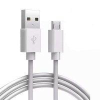 USB-A to Micro Cable 2M (White)