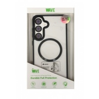 Wave MagSafe Shockproof Case (Black) Samsung- S25 / S24