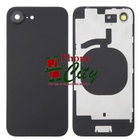 Back Glass Replacement For iPhone 16e With Steel Plate - Black