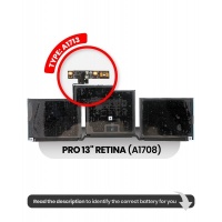 Battery (A1713) Compatible For MacBook Pro 13