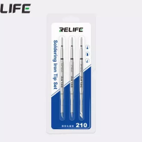Relife 210 Soldering Iron Tip Set（I/S/K)