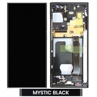 Samsung Galaxy Note 20 Ultra 5G (N986F) Pulled LCD Display Assembly With Frame (Black)