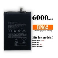 Battery Compatible For Xiaomi Redmi Note 9 4G / Redmi 9T 4G / Redmi 9 Power / Poco M3 (BN62) Li-Po 5