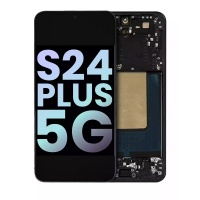 Samsung Galaxy S24 Plus (SM-S926) Assembled LCD Display Assembly With Frame (Black)