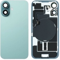iPhone 16 Pulled Back Glass With Steel Plate+Magnet+NFC - Green