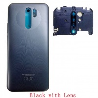 Xiaomi Redmi 9 Back cover with camera Glass Lens (Black)
