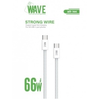 Wave WA-144 Super Quick Charger Type-C to Type-C Cable (66 Wat) 1M (White) -G