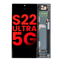 Samsung Galaxy S22 Ultra 5G (SM-S908B) Pulled LCD Display Assembly With Frame (Green)