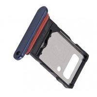 Motorola Moto G200 5G Dual Sim Card Tray (Black) -U