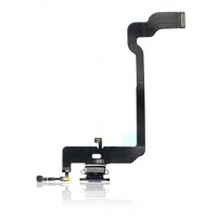 iPhone XS Charging Port with flex cable (Black) LC