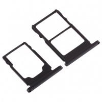 Nokia 5.1 Sim card Tray (Black)